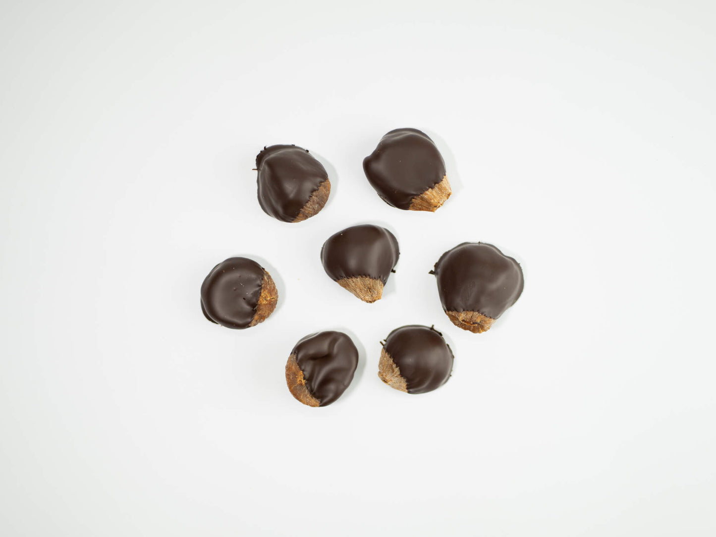 Fichi secchi glassati al cioccolato